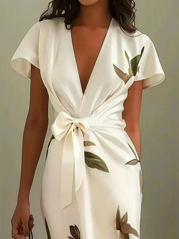 Amira™ | Sophisticated Wrap Maxi Dress