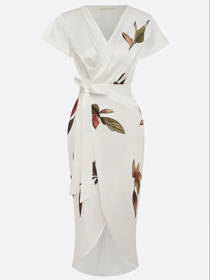Amira™ | Sophisticated Wrap Maxi Dress