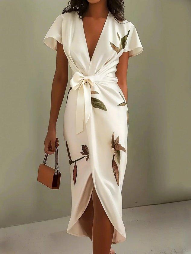 Amira™ | Sophisticated Wrap Maxi Dress